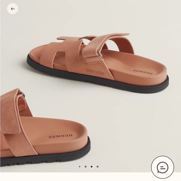 Hermes Chypre Tan Sandals. 100% authentic - Picture 11 of 13